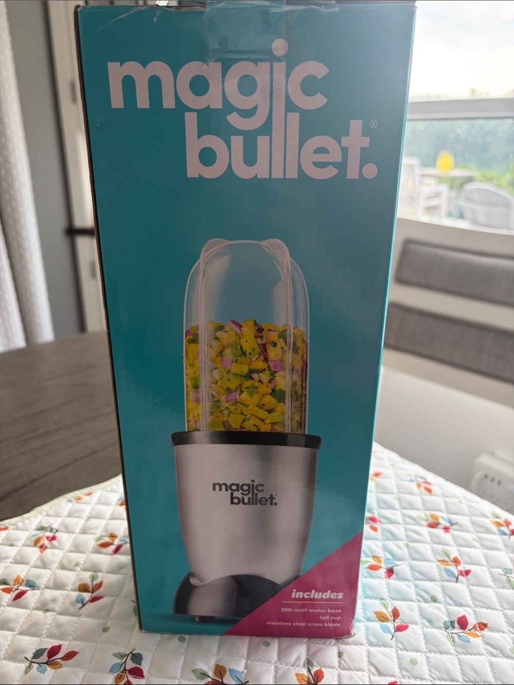 Silver Personal Blender - Compact Kitchen Mini Mixer